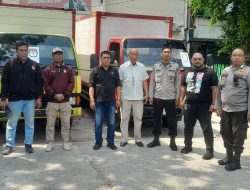 Pengamanan Ketat Pendistribusian Kotak Suara Pilkada DKI Jakarta oleh Polsek Sawah Besar