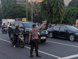 Pengaturan Lalu Lintas Di Pintu Besi Gunung Sahari Raya Sawah Besar
