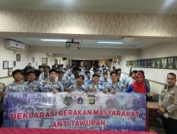 Deklarasi Anti Tawuran Oleh Pelajar SMA Negeri 30 Jakarta