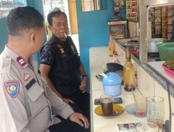 Bhabinkamtibmas Kebon Kacang Berikan Imbauan Kepada Petugas Keamanan RW 09