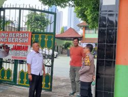 Bhabinkamtibmas Karet Tengsin Patroli Dialogis Dan Kunjungan Sekolah SMAN 7 Jakarta