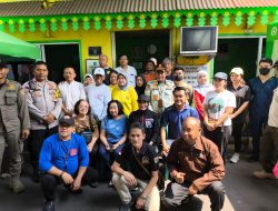 Bhabinkamtibmas Kelurahan  Kemayoran Melaksanakan Dan Memonitoring Kegiatan Jumat Keliling