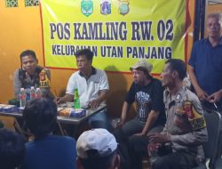 Polsek Kemayoran Mengadakan Kegiatan Ngopi Kamtibmas di Wilayah Kelurahan Utan Panjang