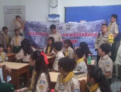 Puluhan Pelajar SMP Advent Deklarasi Anti Tawuran