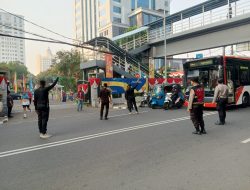 Unit Sabhara Lakukan Patroli Dialogis  Di Komplek Perkantoran Pemerintahan