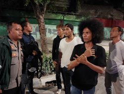 Patroli Dini Hari Antisipasi Tawuran Petugas Polsektro Tanah Abang Bubarkan Remaja Dini Hari Jalan Jati Baru