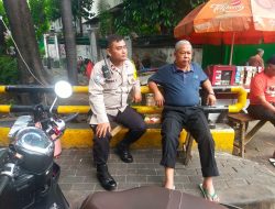 Bhabinkamtibmas Aiptu Endro sambang Dialogis Ke Pemukiman RW, Berikan Imbauan Kamtibmas
