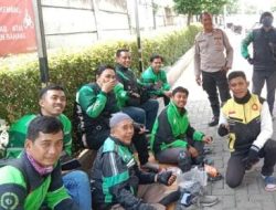 Patroli Dialogis Ke Komunitas Ojek Online Kapolsebsektor Rawasari Ajak Tetap Jaga Kerukunan Jelang Pilkada