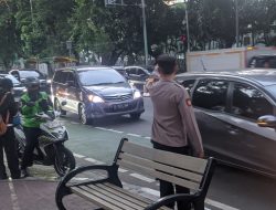 Pengaturan Lalu Lintas Pagi Hari Di Jl. Lapangan Banteng Utara Sawah Besar