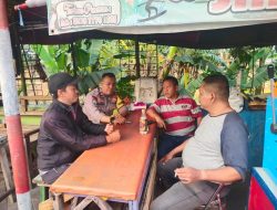 Bhabinkamtibmas Benhil Berikan Imbauan Kamtibmas Tokoh Masyarakat RW 07 Sampaikan Pilkada Damai