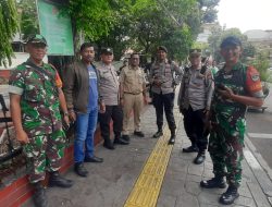 Patroli Tiga Pilar Menteng Mewujudkan Pilkada Aman Dan Damai Ke Warga Jalan Cilacap