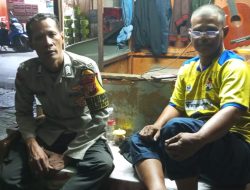 Bhabinkamtibmas Kelurahan Utan Panjang Melaksanakan Kegiatan Sambang Dan Himbauan Kamtibmas