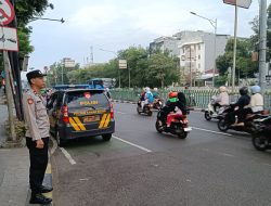 Pengaturan Lalu Lintas Pagi Hari Di Jl. TL. MBAL Jl. Gunung Sahari Raya