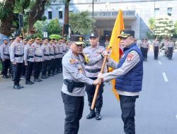 Kapolda Metro Pimpin Apel Pamen Dan Kukuhkan Pengurus Komite Olahraga Polri