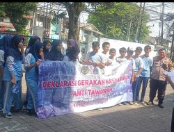 Deklarasi Anti Tawuran SMP An Nur Petamburan