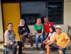 Sampaikan Pilkada Damai Bhabinkamtibmas Karet Tengsin Patroli Dialogis Pagi Hari Sambang Warga RT 02/06