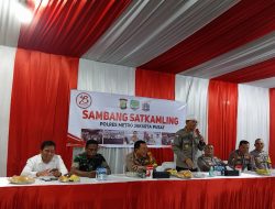 Sambang Satkamling Polres Metro Jakarta Pusat Perkuat Kerukunan dan Kedamaian Jelang Pilkada