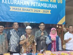 Bhabinkamtibmas Kelurahan Petamburan Hadiri Dan Monitoring Pemilihan LMK RW 08