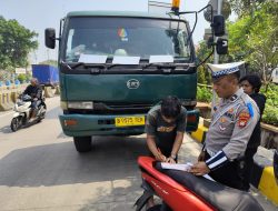 Selama Operasi Zebra Jaya, Polres Pelabuhan Tanjung Priok Tindak 107 Pelanggar Lalulintas