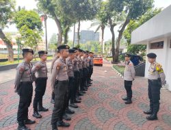 Minggu Hari Apel Pengamanan Dan Antisipasi Unjuk Rasa Di Gedung DPR RI