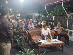 Bhabinkantibmas Kampung Rawa Bersama Tiga Pilar menghadiri Pemilihan Anggota LMK RW 07