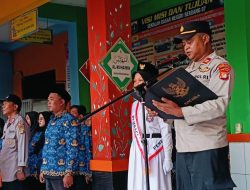 Kanit Binmas Polsek Kemayoran Pimpin Upacara Memperingati Hari Sumpah Pemuda