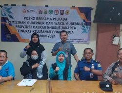 Tiga Pilar Menteng Bersinergi Di Posko Bersama Untuk Ciptakan Pilkada Aman Dan Damai