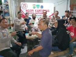 Ngopi Kamtibmas Polsek Cempaka Putih Perkuat Sinergi Dengan Masyarakat