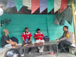 Bhabinkamtibmas Kelurahan Kemayoran Melaksanakan Kegiatan Himbauan tentang Judi Online , Pinjol dan Berita Hoaks