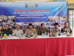 Jumat Curhat Plus Polres Metro Jakarta Pusat Di RPTRA Matahari Cempaka Putih