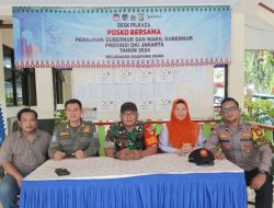 Desk Pilkada Posko Bersama Tiga Pilar Kelurahan Kampung Rawa