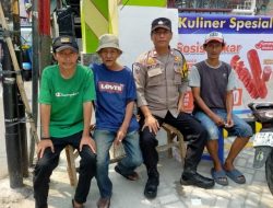 Anggota Binmas Polsek Johar Baru Patroli Wilayah dan Sambang Warga Imbau Juru Parkir