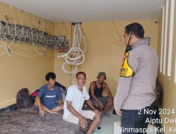 Bhabinkamtibmas Kelurahan Kemayoran Melaksanakan Kegiatan Cooling System dan Sambang Dialogis