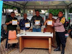 Bhabinkamtibmas Gondangdia Sosialisasi Penerimaan Bintara Polri Di Kelurahan Gondangdia Menteng