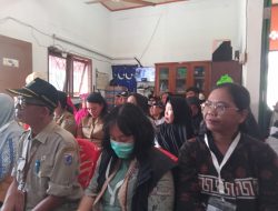 Bhabinkamtibmas Kelurahan Harapan Mulia Monitoring Giat Kunjungan Team Penilai  Kampung Bebas Jentik