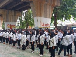 Kapolsubsektor Karang Anyar Hadiri Pelantikan KPPS Untuk Pemilukada Di DKI Jakarta