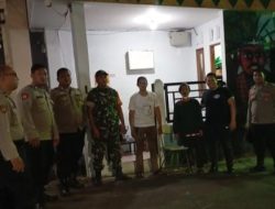 Patroli Tiga Pilar Cempaka Putih Sampaikan Imbauan Cegah Tawuran