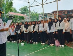 Bhabinkamtibmas Kelurahan Kebon Kosong Hadiri Undangan Pelantikan KPPS Tingkat Kelurahan