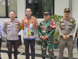 Bhabinkamtibmas Kelurahan Utan Panjang Hadiri Undangan Pelantikan KPPS Tingkat Kelurahan