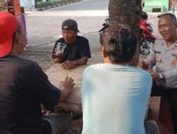 Kapolsubsektor Rawasari Sambang Warga Sampaikan Imbauan Untuk Mewujudkan Pilkada Damai