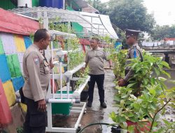 Polsek Metro Gambir Laksanakan Koordinasi Program Ketahanan Pangan di Kelurahan Gambir