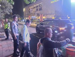Patroli Kota 1041 Polsek Menteng Pemantauan Antisipasi Kejahatan Di Depan Plaza Indonesia