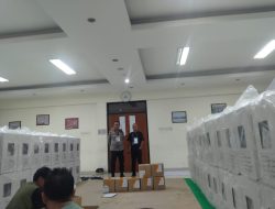 Polsek Metro Tanah Abang Pengamanan Dan Monitoring Gudang Logistik Pilkada KPU Kecamatan Tanah Abang