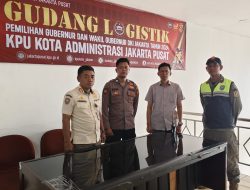 Sinergi Polsek Johar Baru dengan Unsur Pemerintah Daerah dan Stakeholder Pengamanan Gudang Logistik Pilkada