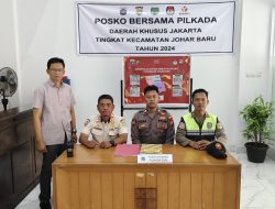 Sinergi Polsek Johar Baru dengan Unsur Pemerintah Daerah dan Stakeholder Pengamanan Gudang Logistik Pilkada