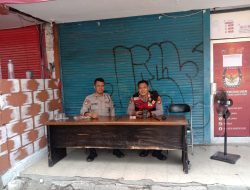 Polsek Kemayoran melakukan Pengamanan KPUD Untuk Menjaga Pilkada DKI Jakarta Aman dan Damai