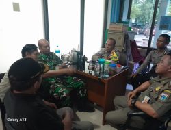 Polsek Metro Gambir Gelar Koordinasi 3 Pilar dan Pemetaan Kerawanan Wilayah Menjelang Pemilu 2024