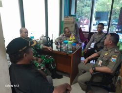 Polsek Metro Gambir Gelar Koordinasi 3 Pilar dan Pemetaan Kerawanan Wilayah Menjelang Pemilu 2024