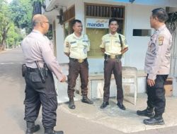 Patroli Dialogis Unit Sabhara Polsek Cempaka Putih Ke Griya Bank Mandiri