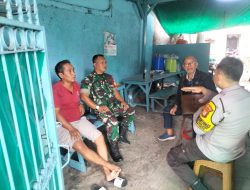 Bhabinkamtibmas Kelurahan Utan Panjang Melaksanakan Kegiatan Patroli Dan Sambang Dialogis